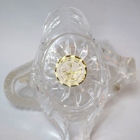 VTG Crystal Swan Bird on Nest Trinket Dish - Picture 6 of 6